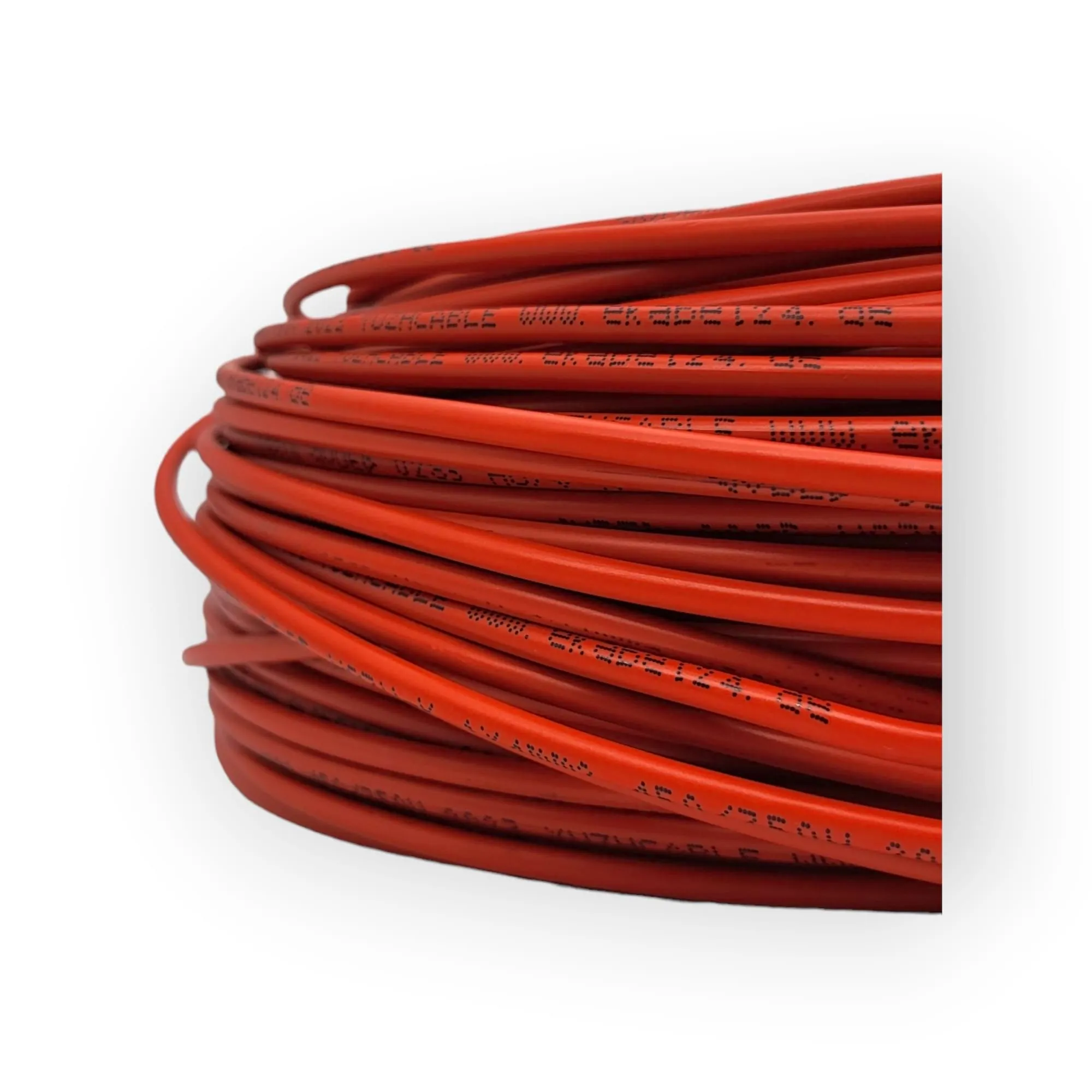 Aderleitung flexibel H07VK Rot Kabel