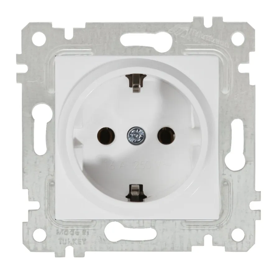 Flush-mounted socket outlet VDE RITA