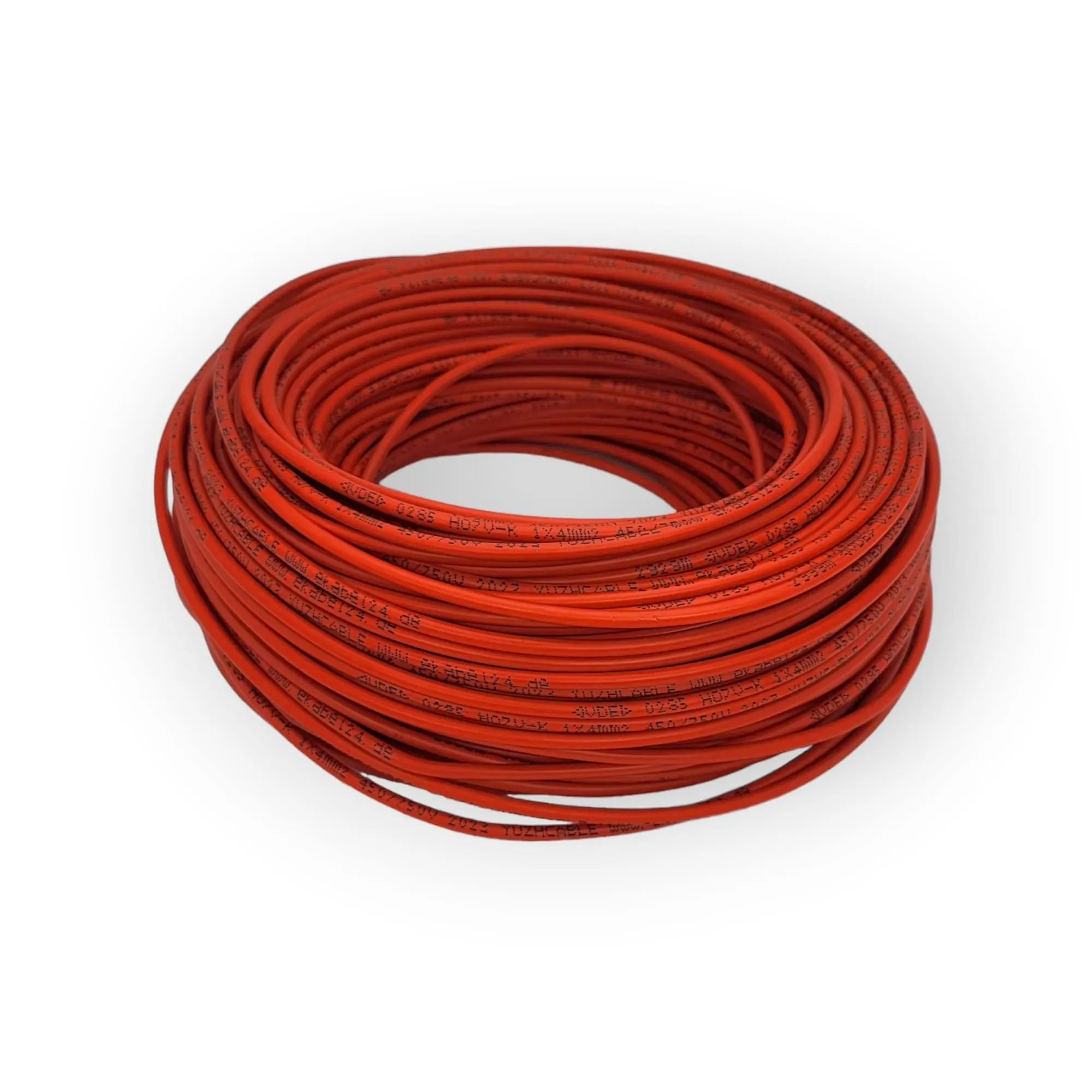 Aderleitung H07VK Kabel rot