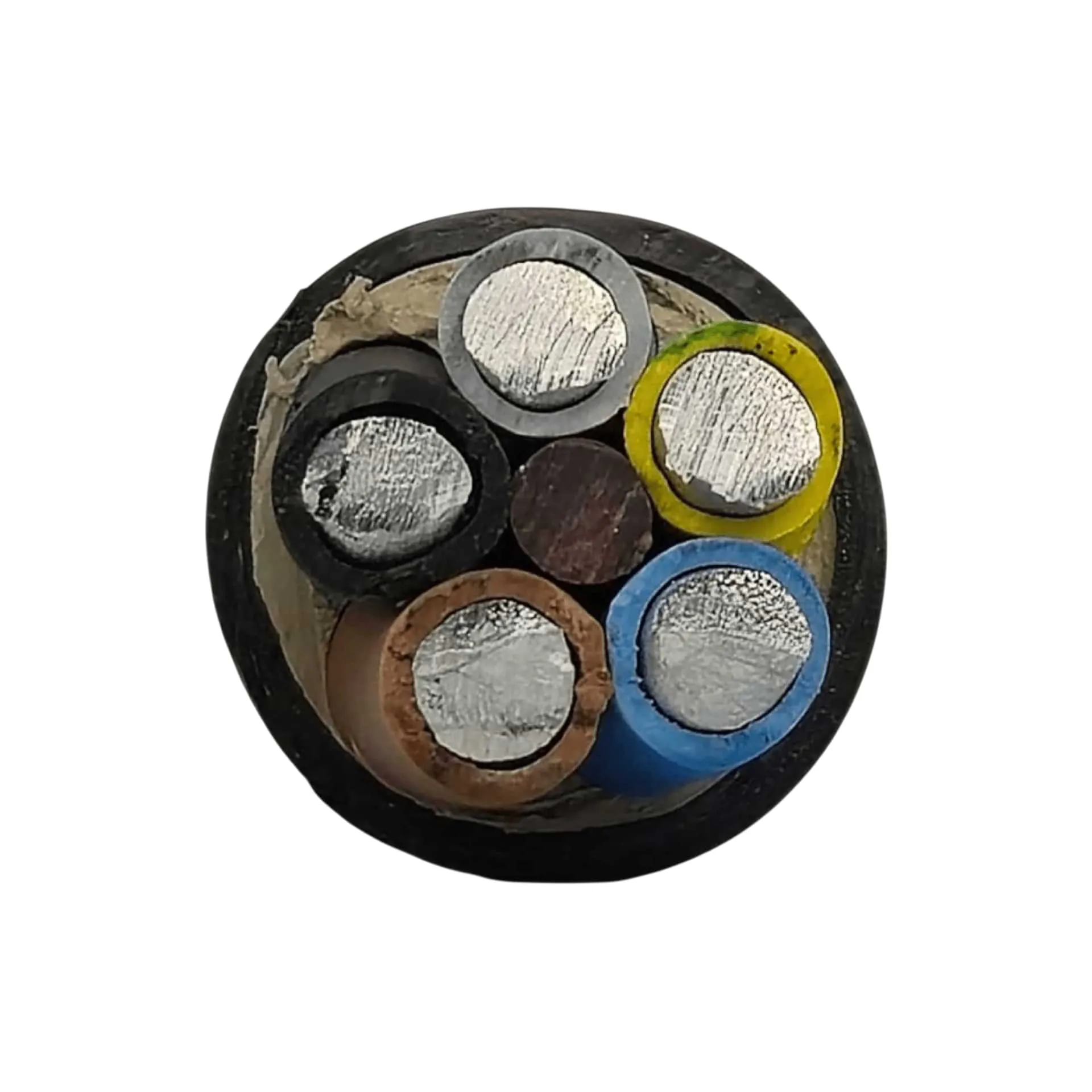 Alu-Erdkabel NAYY-J 5x16 5x25 5x35 mm² Meterware Kaufen Alu-Erdkabel NAYY-J 5x16 5x25 5x35 mm² Meterware Kaufen