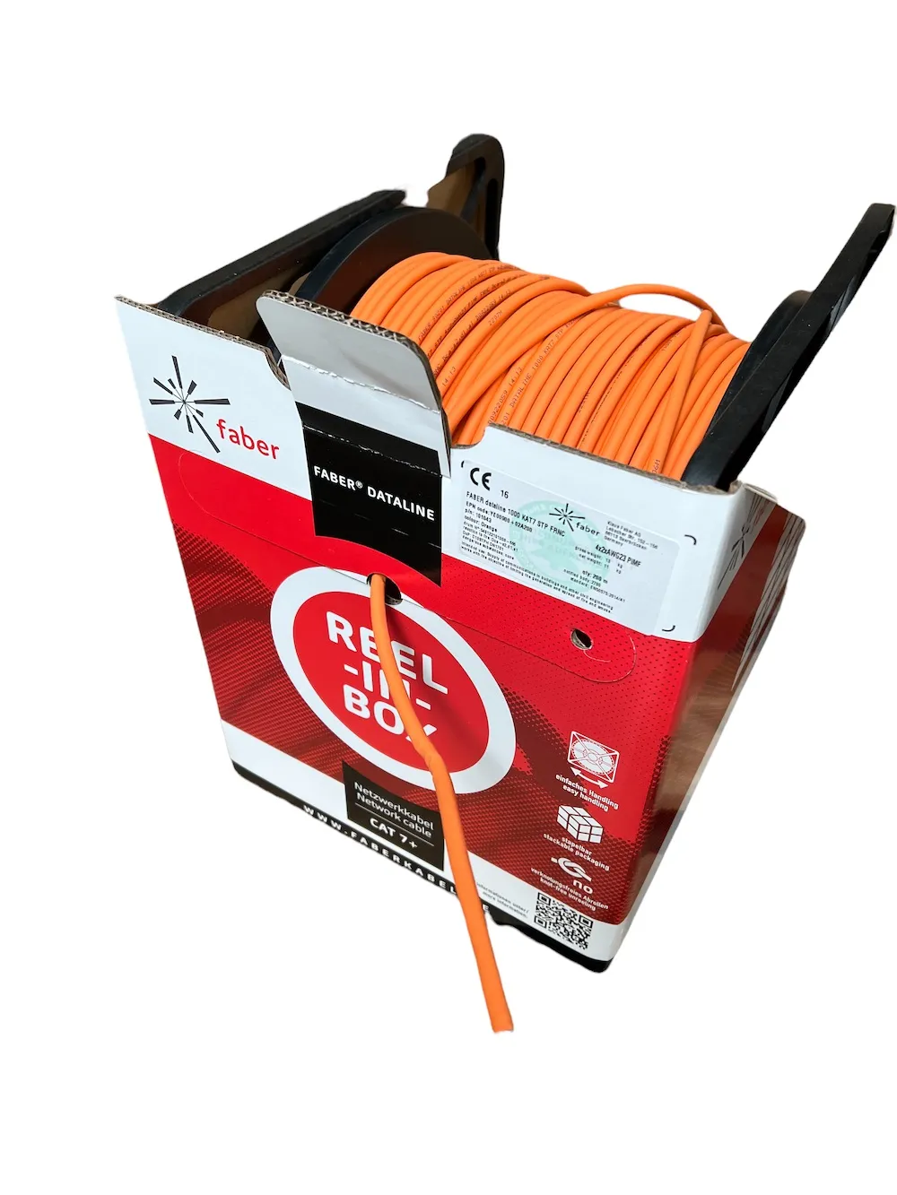 Netzwerk Kabel mit Trommel kaufen, 200m Netzwerk Kabel