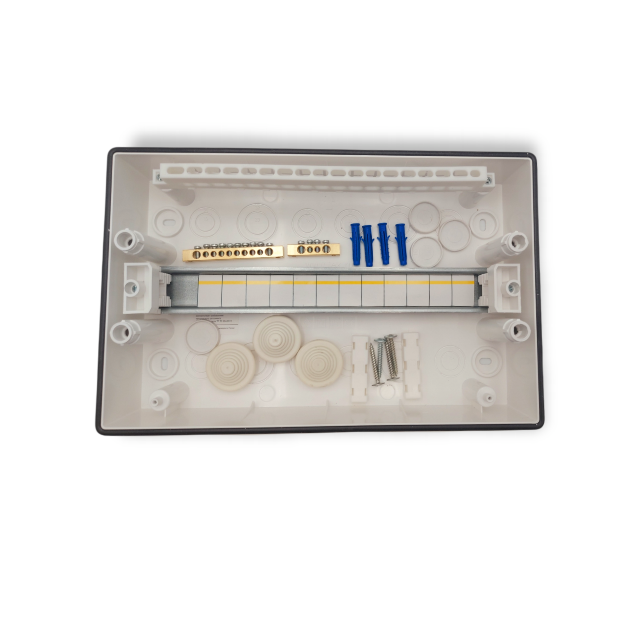 Sicherungskasten 12 Module Aufputz IP55 | MKP72-N3-12-55