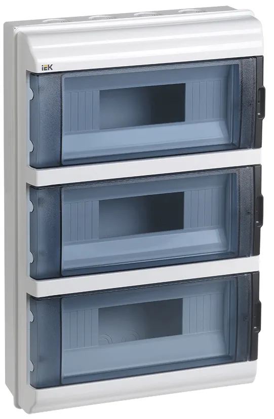 Fuse box 36 modules surface-mounted IP55