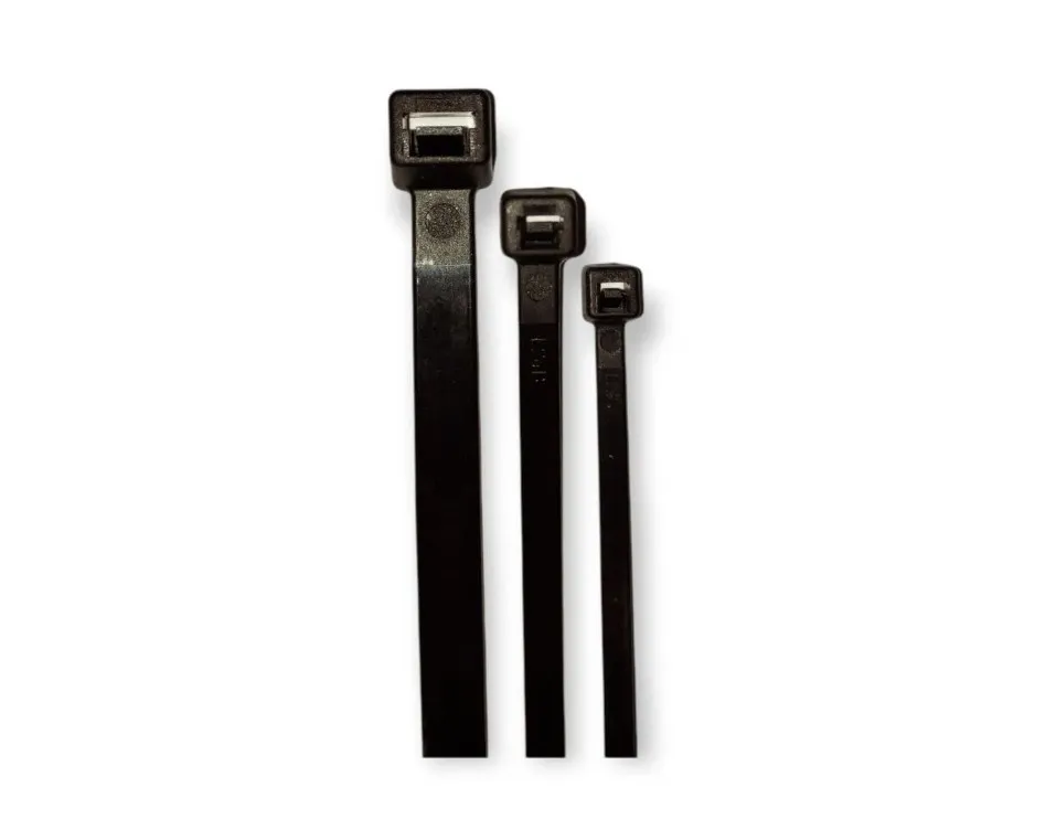 Cable tie set 100 pieces 2.5x160mm black