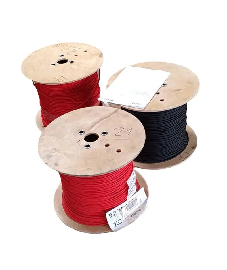 Solarkabel 1x6 mm² rot Photovoltaik Meterware Kabel Rolle Solarkabel 1x6 mm² rot Photovoltaik Meterware Kabel Rolle