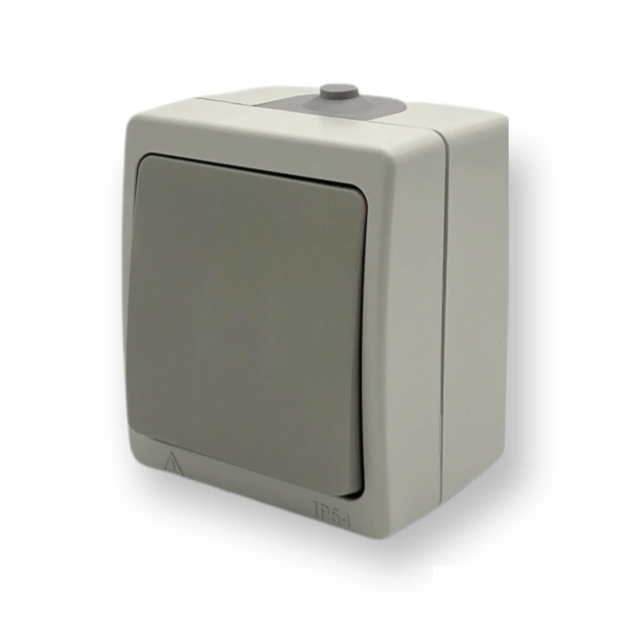 Surface-mounted switch IP54 1-fold damp-proof VDE