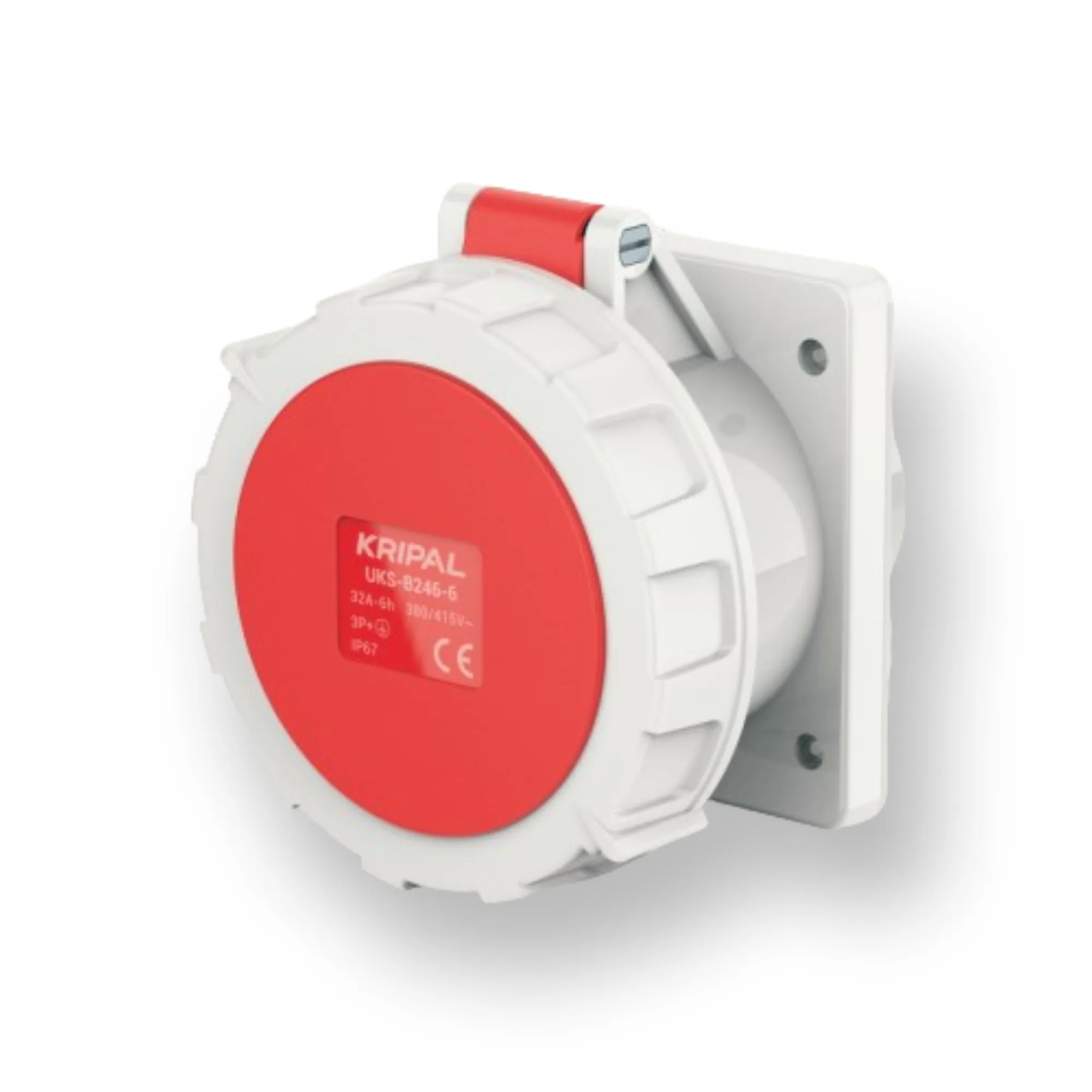IP67 16A 5P 400V 6h CEE Einbausteckdose