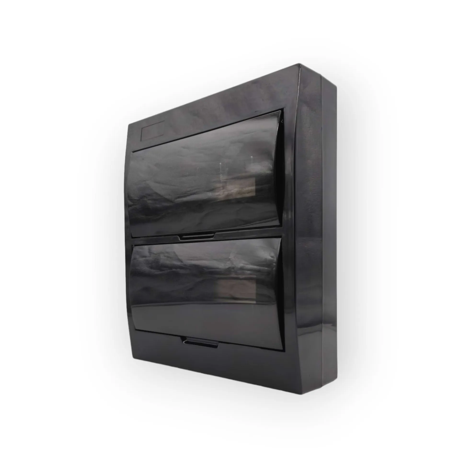 Sicherungskasten schwarz 24 Module