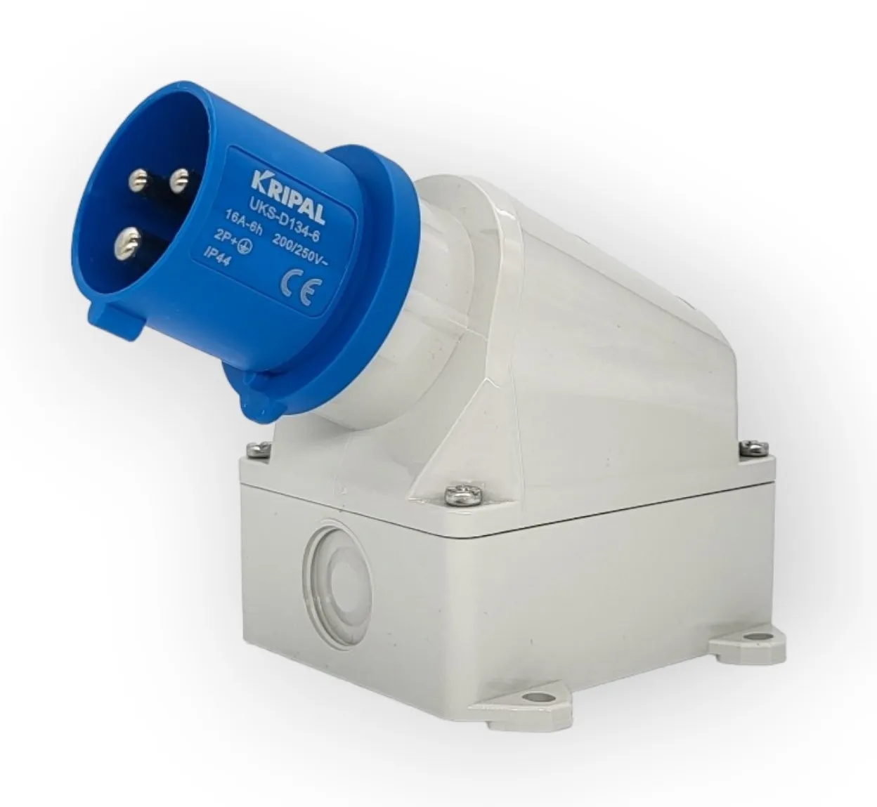 IP44 32A 3P 230V 6h CEE Wandstecker