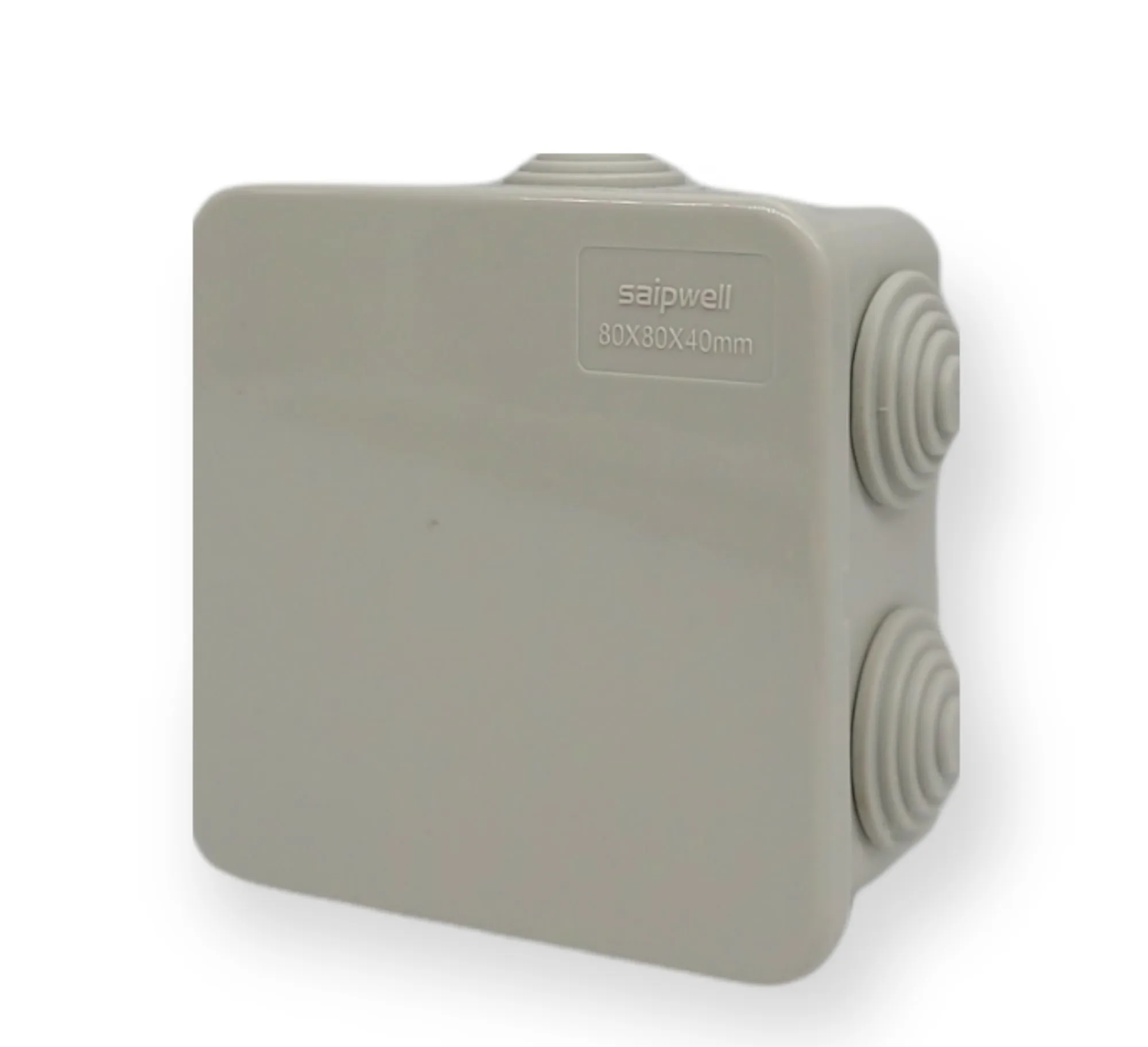 Junction box surface-mounted 80x80x40 IP65