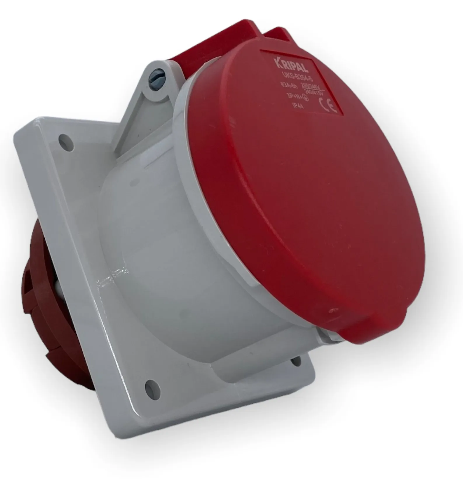 IP44 16A 5P 400V 6h CEE Einbausteckdose