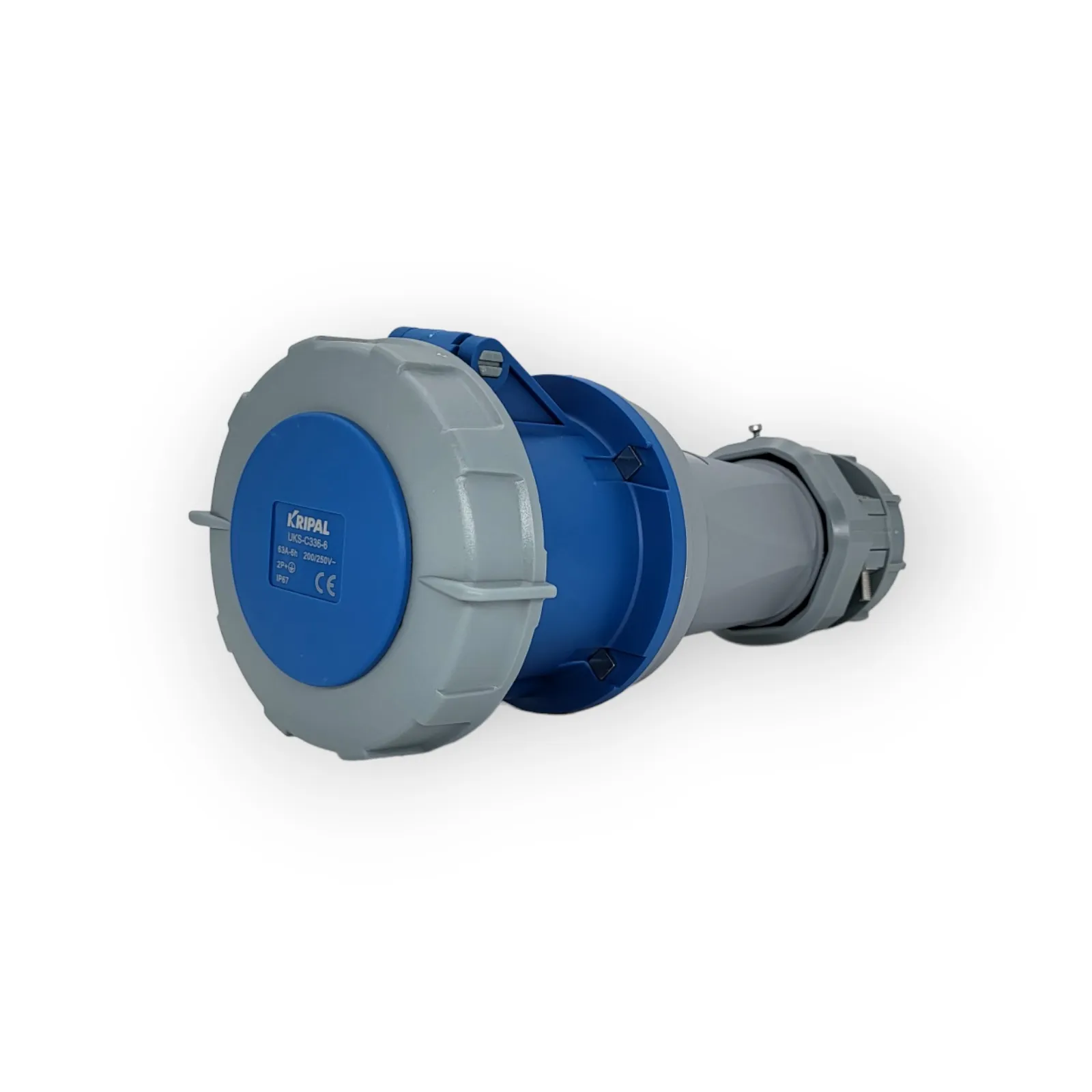 IP67 63A 3P 230V 6h Industrieller CEE Kupplung