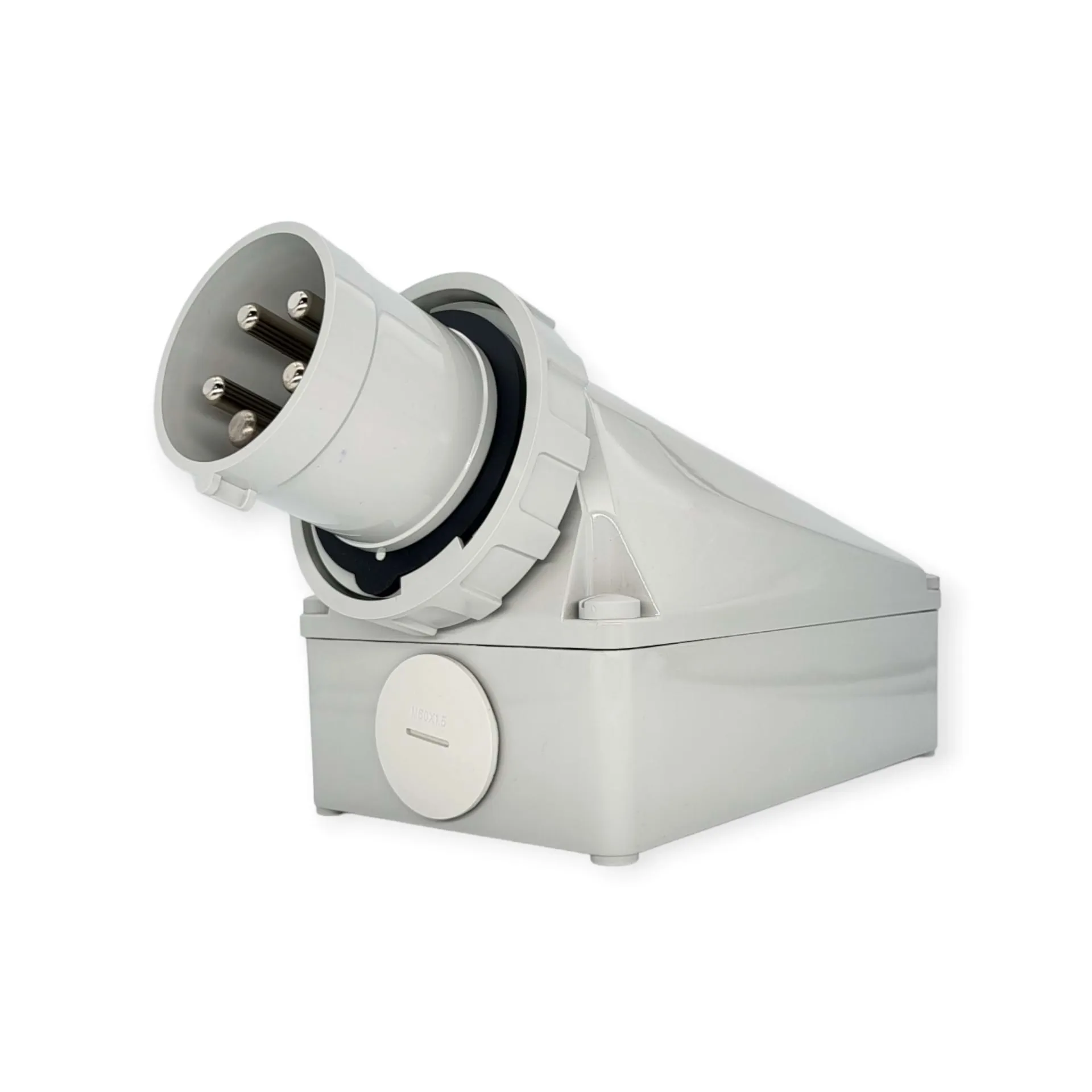 IP67 125A 5P 400V 6h CEE Wandstecker