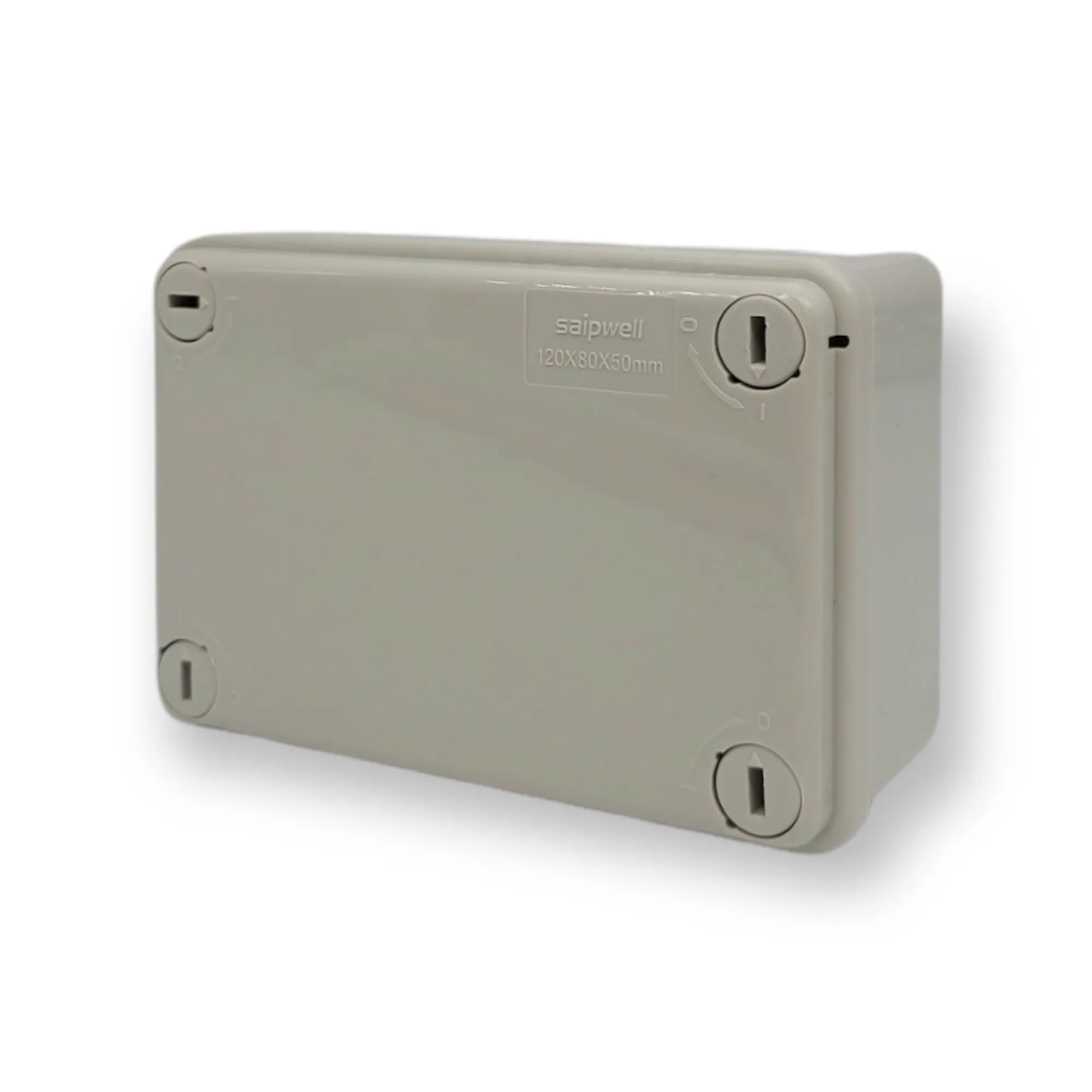 Junction box surface-mounted 120x80x50
