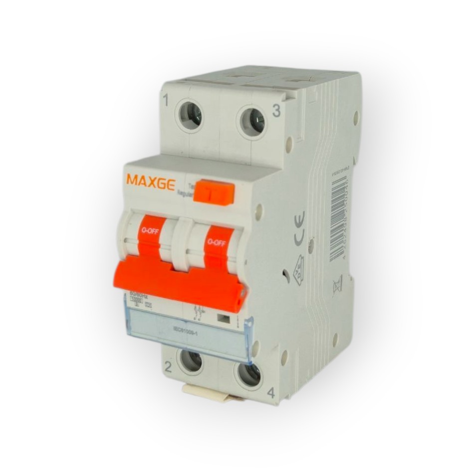 FI/LS Schalter B16A 2P 10kA RCBO 30mA Typ A
