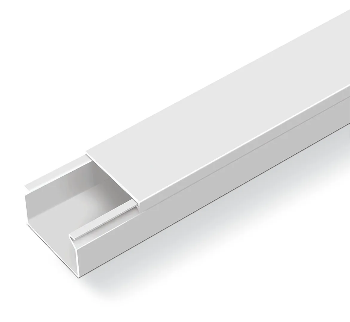 10m Kabelkanal 80x60 mm Weiss VDE