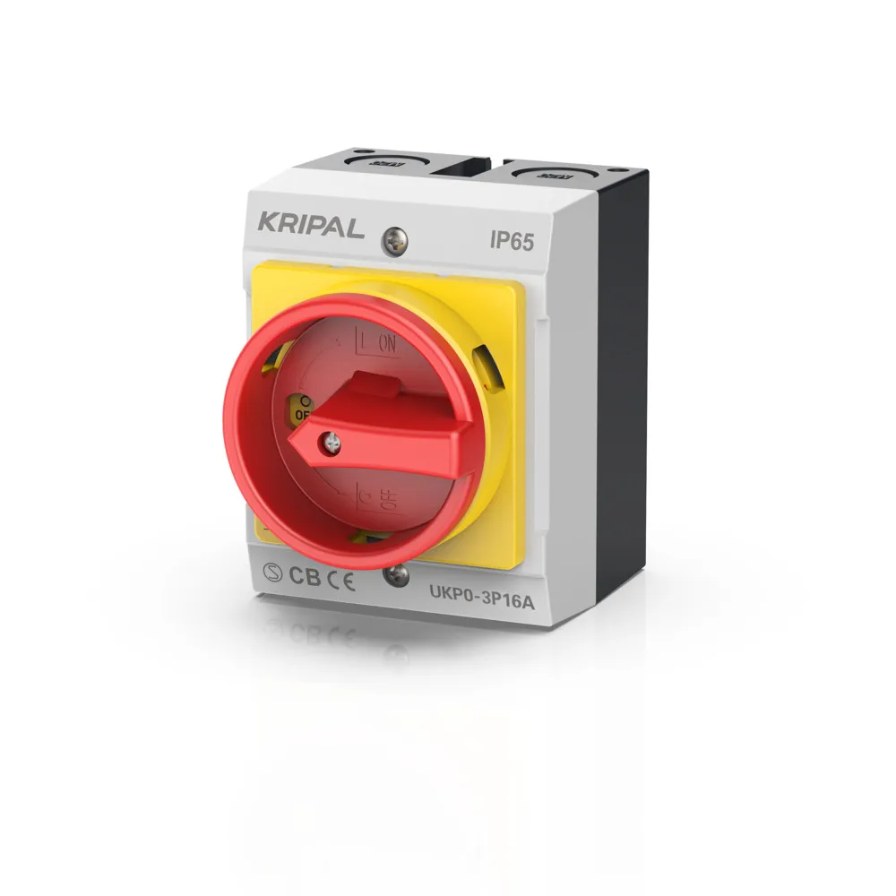 Main switch 16A 3-pole in housing