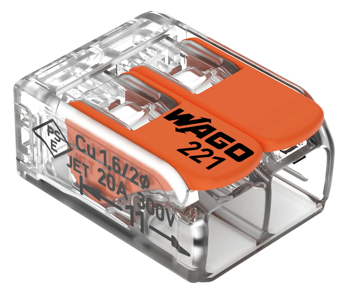 10st WAGO 221_412 Verbindungsklemme