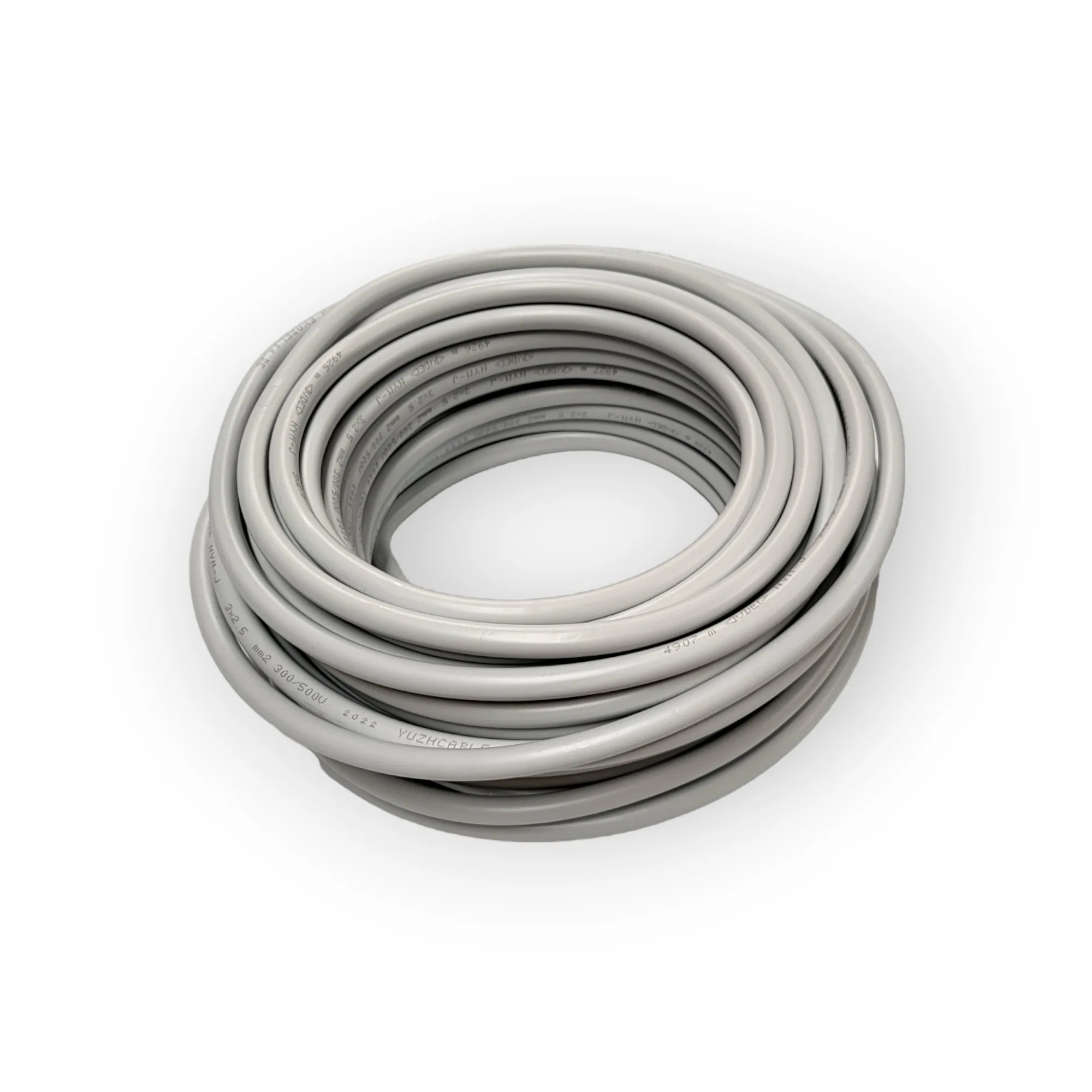 Sheathed cable NYM-J 1x6 mm² by the metre