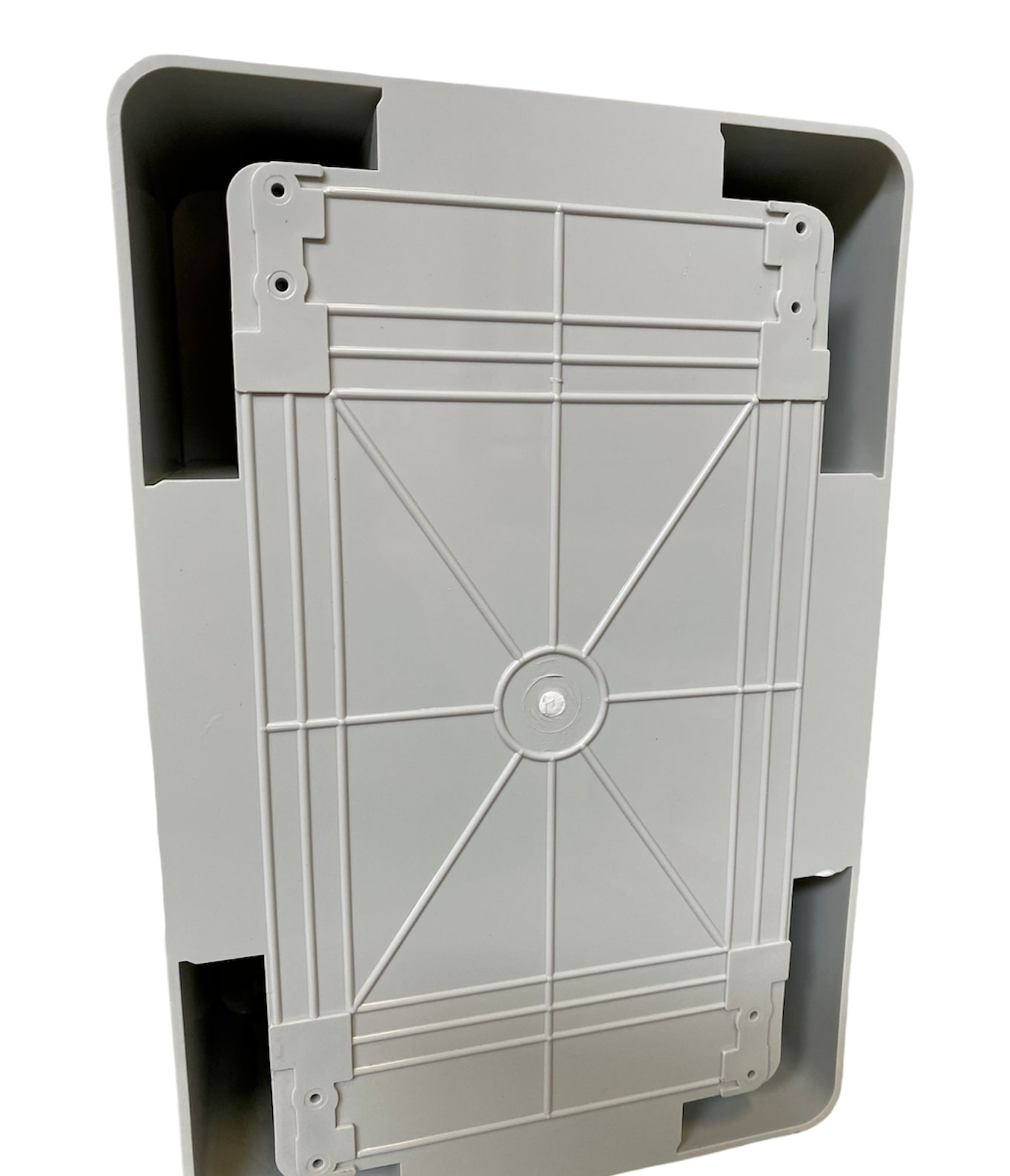 Schaltschrank ABS 300x400x220 undurchsichtige Tür mit Montageplatte IP65
