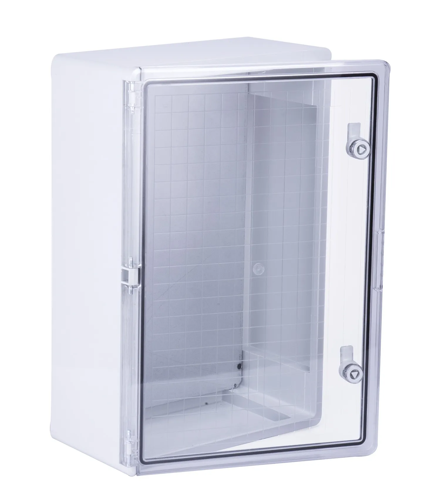 Schaltschrank ABS 400x600x200 mit Sichttür IP65, Transparent Grau