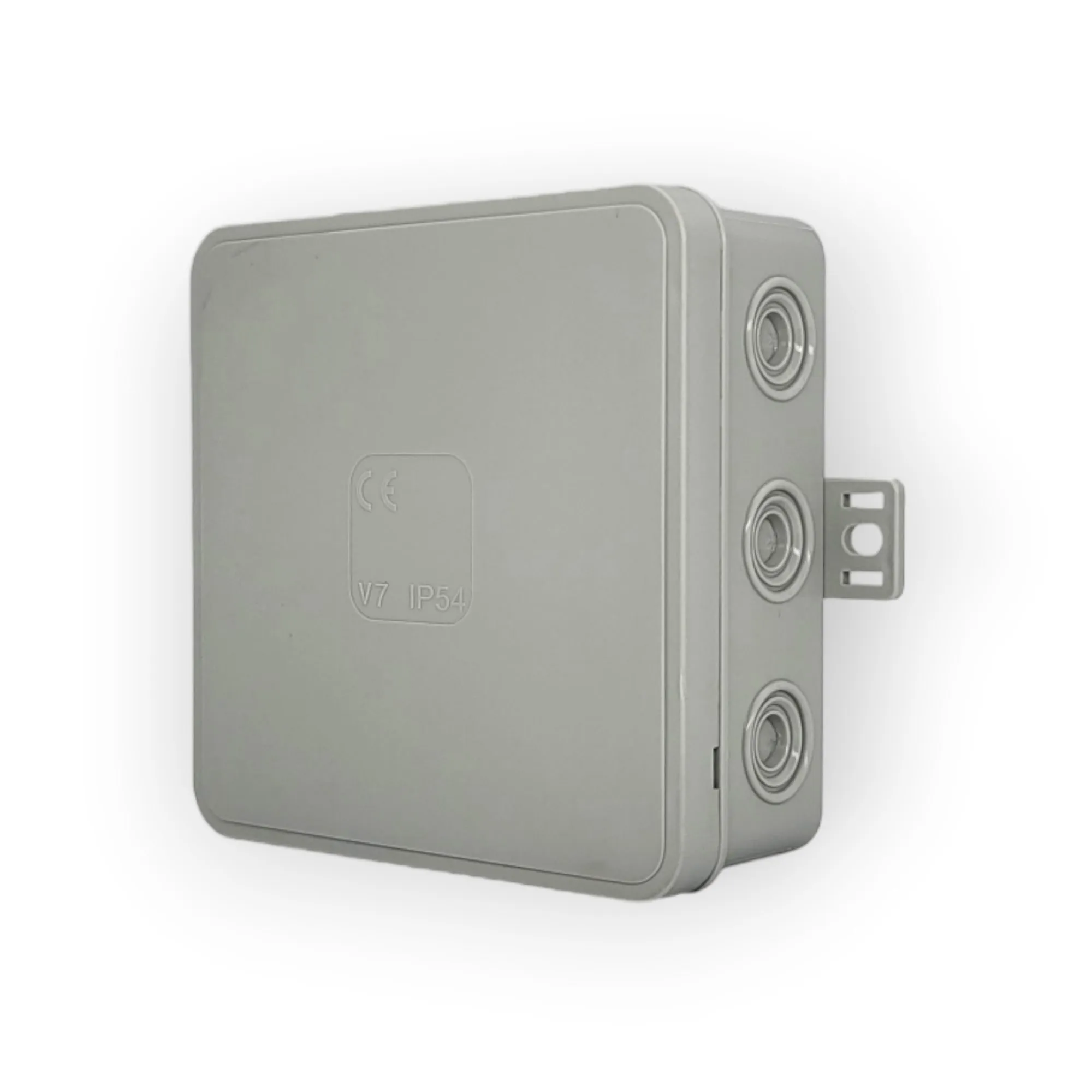 Junction box grey 75x74x41mm IP54